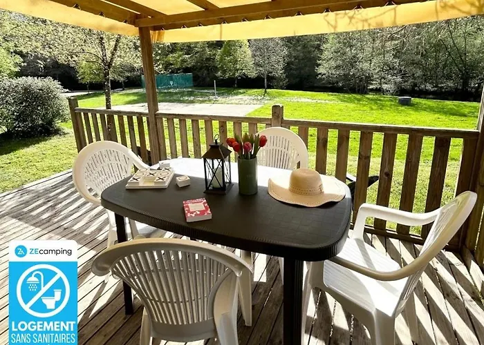 Kamp alanı Zecamping 3 Pet Friendly En Bord De Riviere Avec Une Plage De Sable *