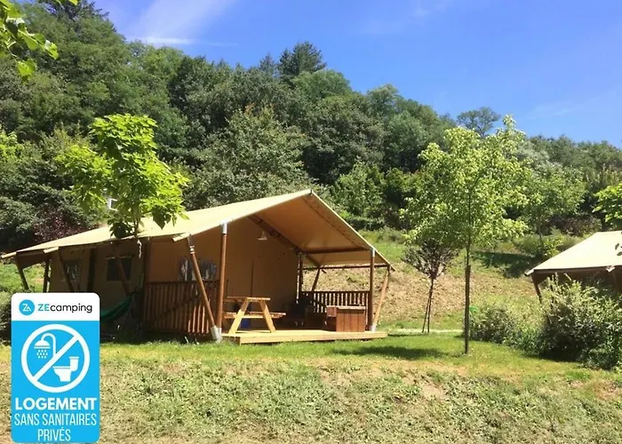 Zecamping 3 Pet Friendly En Bord De Riviere Avec Une Plage De Sable Kamp alanı *