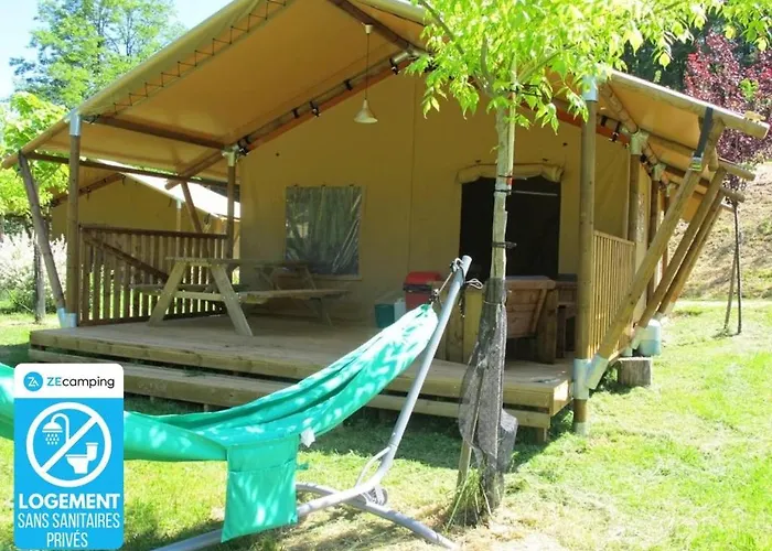 Zecamping 3 Pet Friendly En Bord De Riviere Avec Une Plage De Sable Kamp alanı Jumilhac-le-Grand